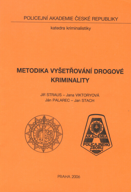 Metodika vyšetřování drogové kriminality