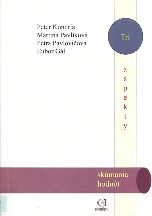 Tri aspekty skúmania hodnôt