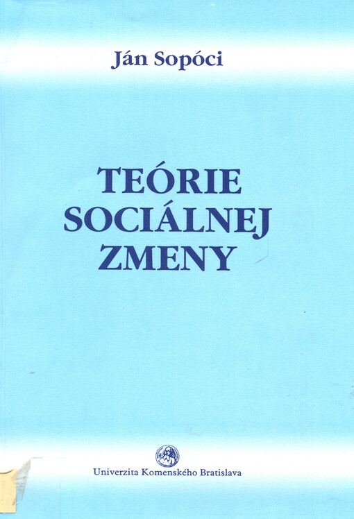 Teórie sociálnej zmeny    
