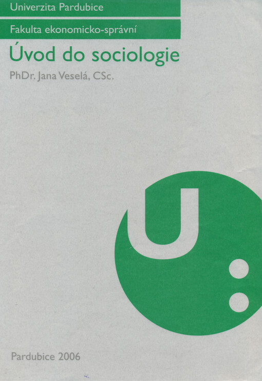 Úvod do sociologie