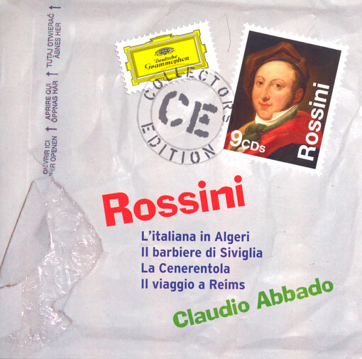 L'Italiana in Algeri ; Il barbiere di Siviglia ; La Cenerentola ; Il viaggio a Reims