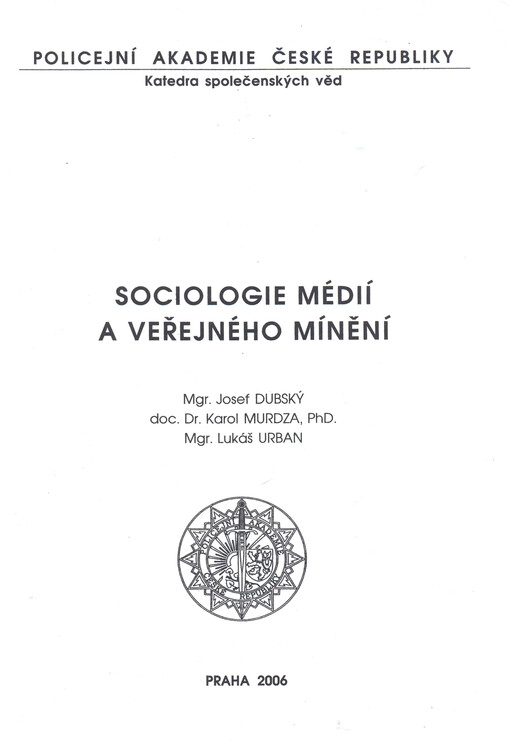 Sociologie médií a veřejného mínění