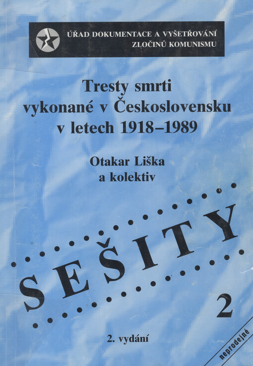 Tresty smrti vykonané v Československu v letech 1918-1989