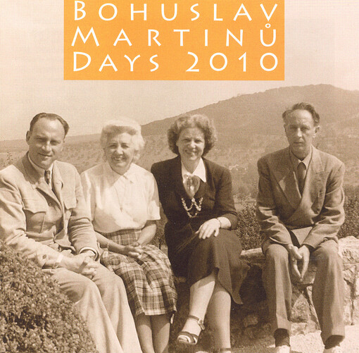 Bohuslav Martinů days Prague 2010 (live recordings)