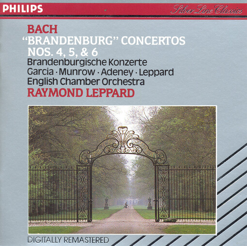 Brandenburg concerto no. 4 in G, BWV 1049 ; Brandenburg concerto : no. 5 in D, BWV 1050 ; Brandenburg concerto : no. 6 in B flat, BWV 1051