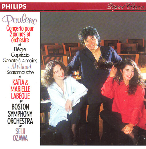 Concerto in D minor for 2 pianos and orchestra Sonata for piano 4 hands ; Capriccio ; L'embarquement pour Cythére ; Elégie