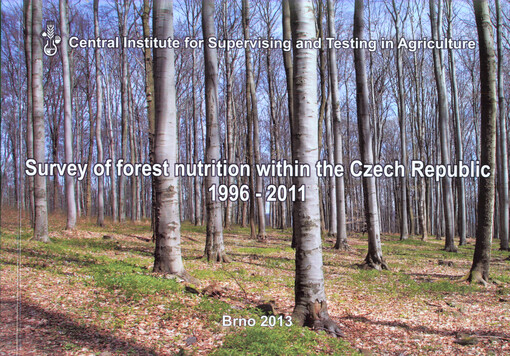 Survey of forest nutrition within the Czech Republic 1996-2011    