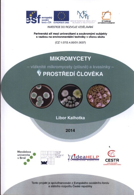 Mikromycety v prostředí člověka: vláknité mikromycety (plísně) a kvasinky