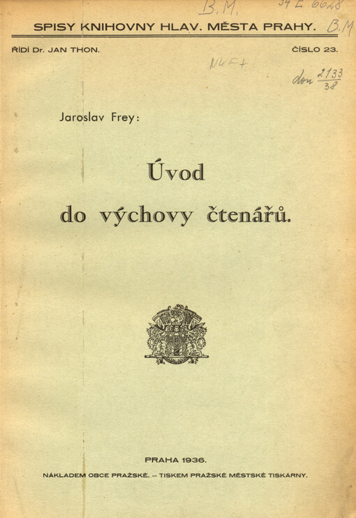 Úvod do výchovy čtenářů