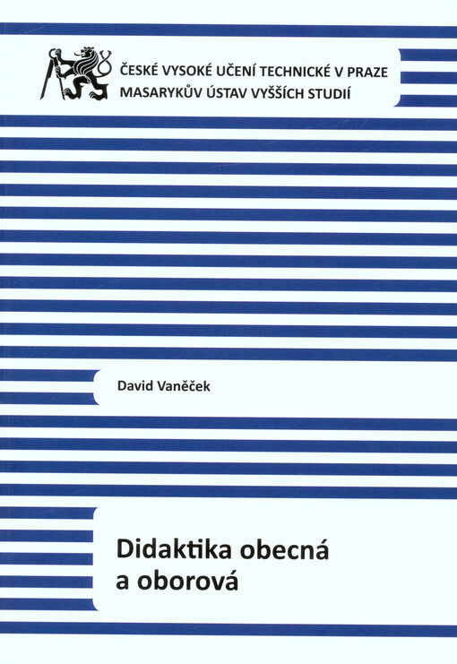 Didaktika obecná a oborová