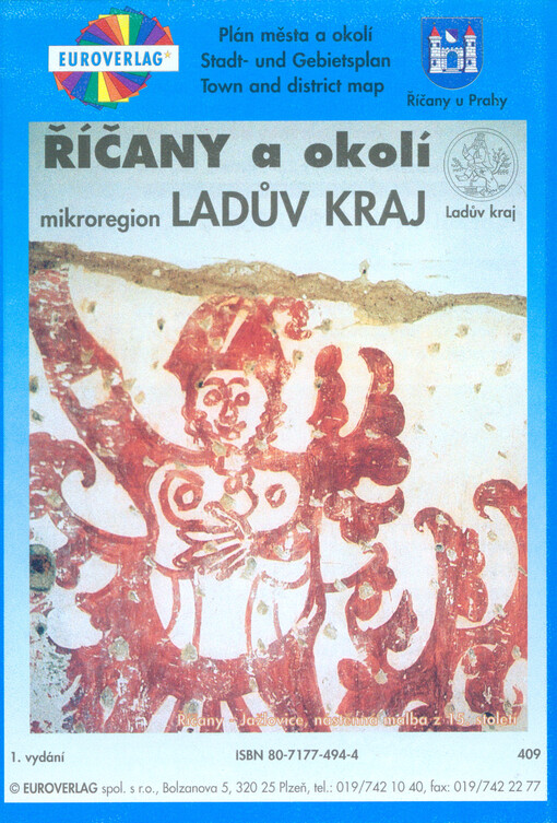 Říčany a okolí mikroregion Ladův kraj : plán města a okolí
