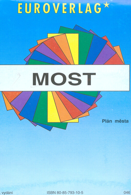 Most plán města