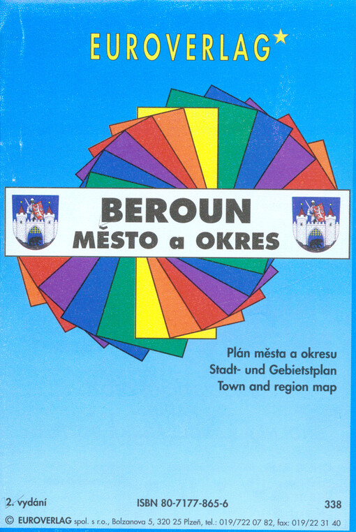 Beroun město a okres : plán města a okresu