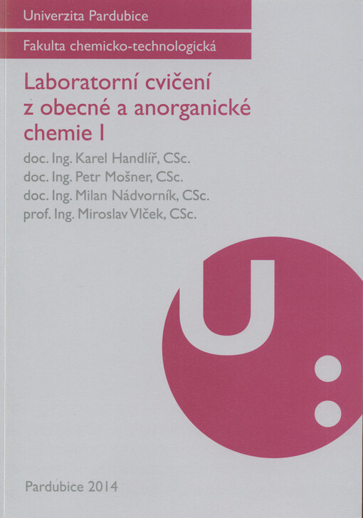 Laboratorní cvičení z obecné a anorganické chemie I    , Vyd. 4.