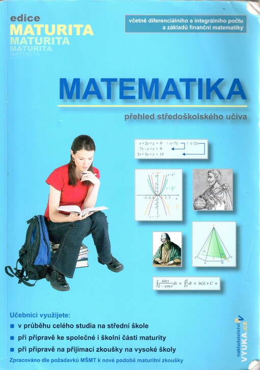 Matematika : přehled středoškolského učiva.