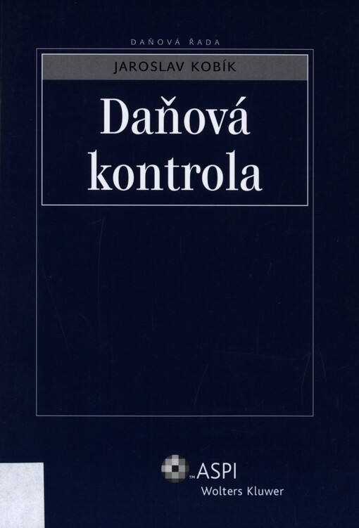 Daňová kontrola