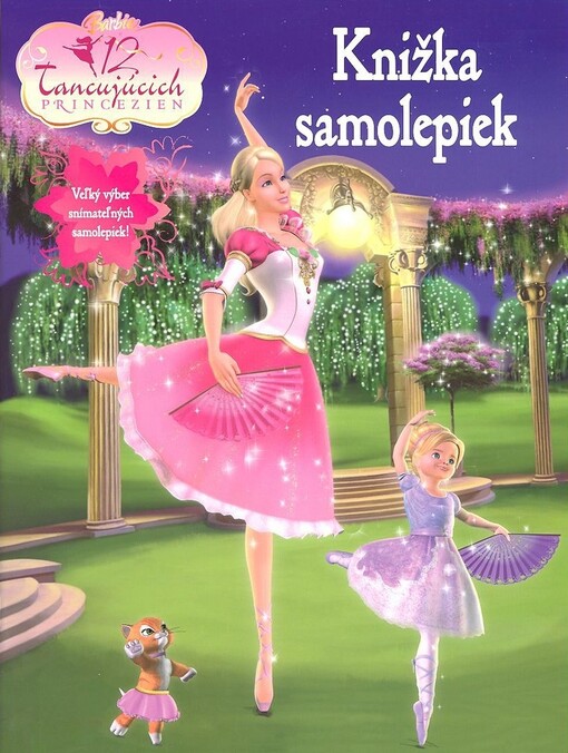 12 tancujúcich princezien : knižka samolepiek