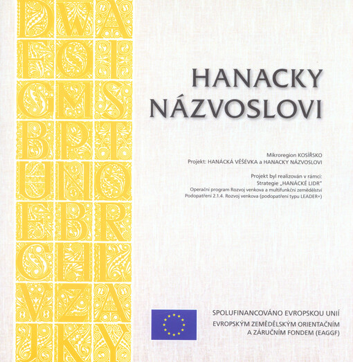 Hanácky názvoslovi