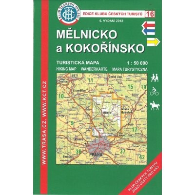 Mělnicko a Kokořínsko turistická mapa 1:50^000
