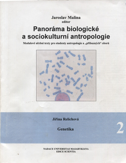 Panoráma biologické a sociokulturní antropologie : modulové učební texty pro studenty antropologie a 