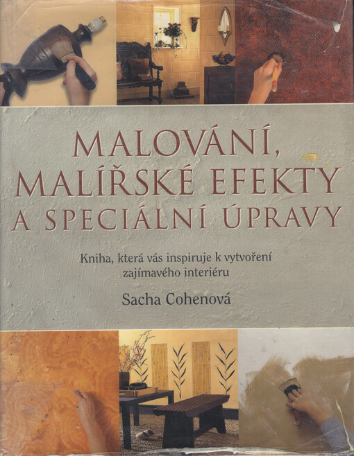Malování, malířské efekty a speciální úpravy : kniha, která vás inspiruje k vytvoření zajímavého interiéru