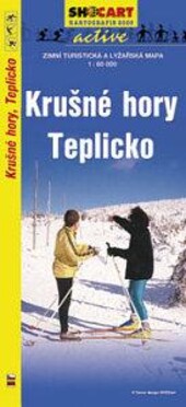 Krušné hory, Teplicko zimní turistická a lyžařská mapa 1:60^000