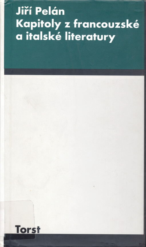 Kapitoly z francouzské a italské literatury