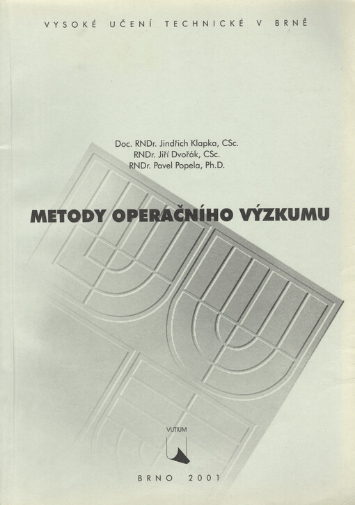 Metody operačního výzkumu