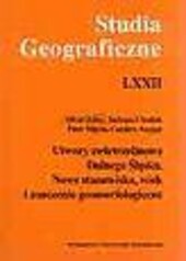 Utwory zwietrzelinowe Dolnego Śląska : nowe stanowiska, wiek i znaczenie geomorfologiczne