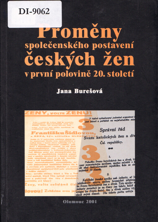 Proměny společenského postavení českých žen v první polovině 20. století