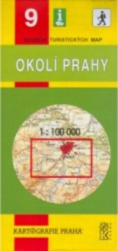 Okolí Prahysoubor turistických map