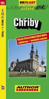 Chřiby velká cykloturistická mapa : cyklotrasy, turistické značení