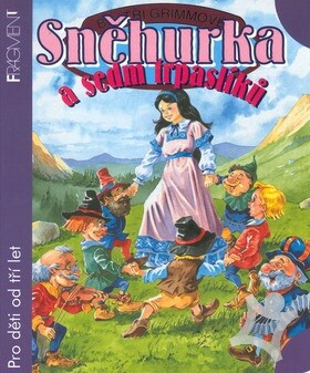 Sněhurka a 7 trpaslíkůknížka, kulisa, vylamovací figurky