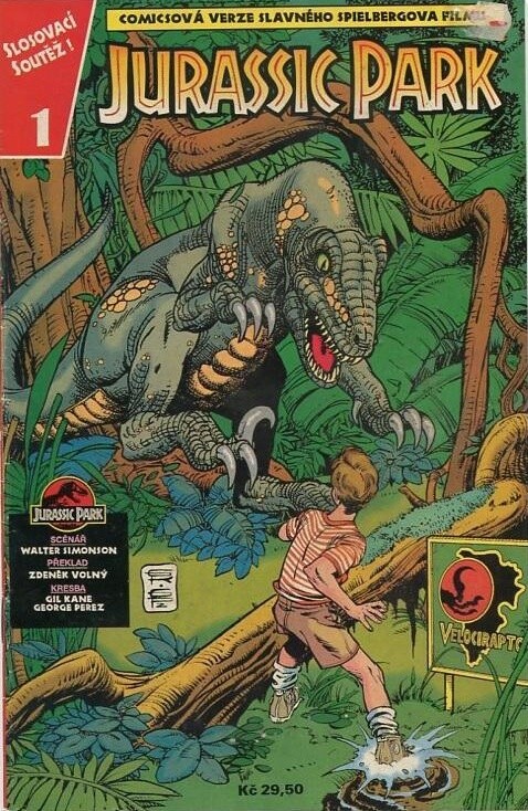 Jurassic Park : comicsová verze slavného Spielbergova filmu. [Část] 1