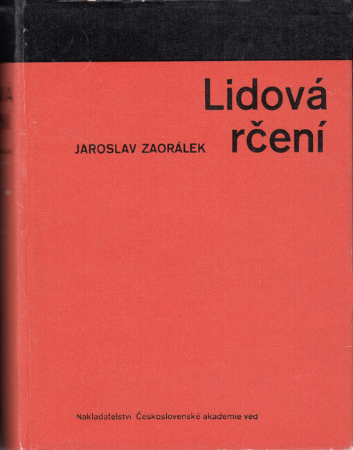 Lidová rčení