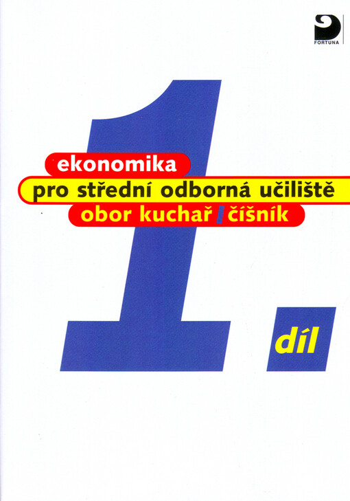 Ekonomika pro střední odborná učiliště, obor kuchař-číšník
