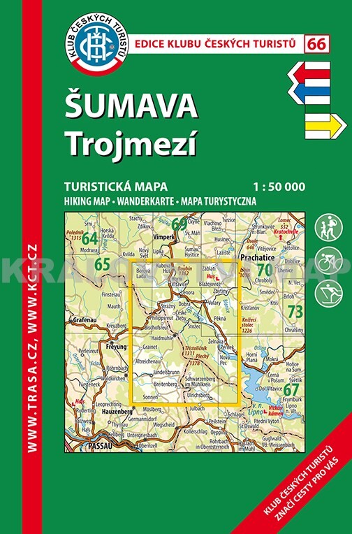 Šumava Trojmezí : turistická mapa 1:50 000