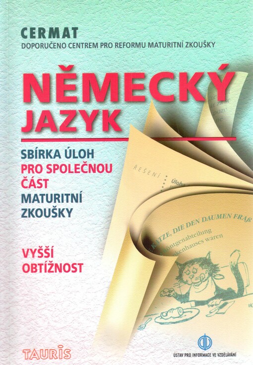 Německý jazyk : vyšší obtížnost