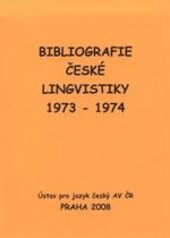 Bibliografie české lingvistiky ...