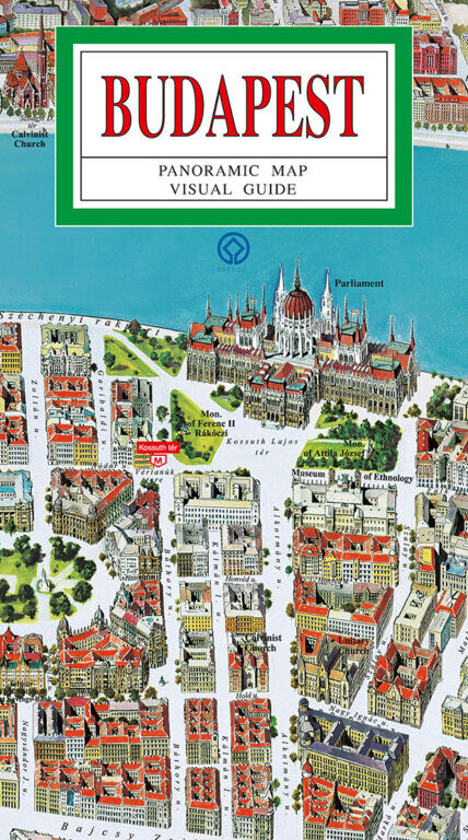 Budapest panoramic map : visual guide