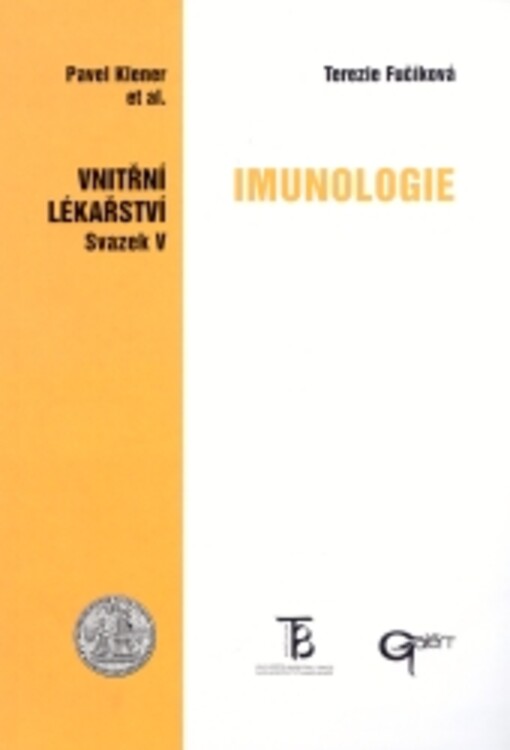 Vnitřní lékařství. Sv. V, Imunologie