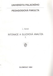 Intonace a sluchová analýza I