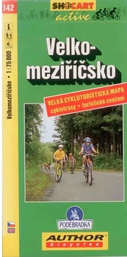 Velkomeziříčsko velká cykloturistická mapa 1:75^000 : cyklotrasy, turistické značení