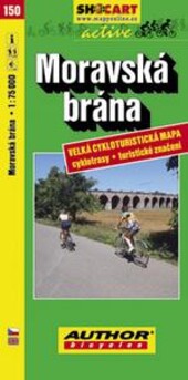 Moravská bránavelká cykloturistická mapa 1:75^000 : cyklotrasy, turistické značení