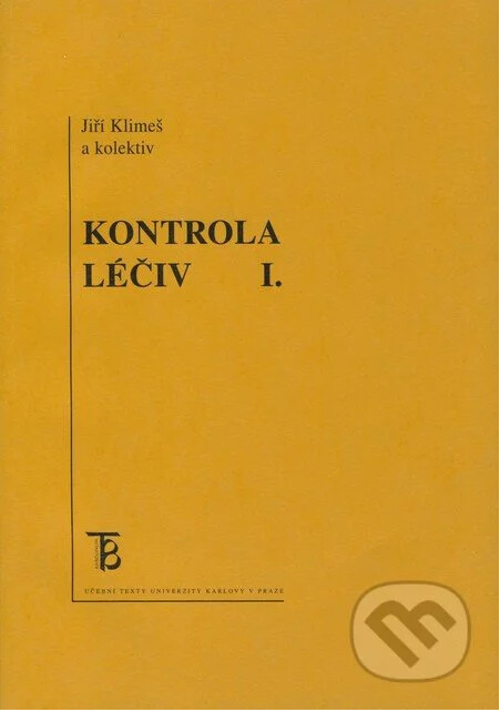 Kontrola léčiv I.