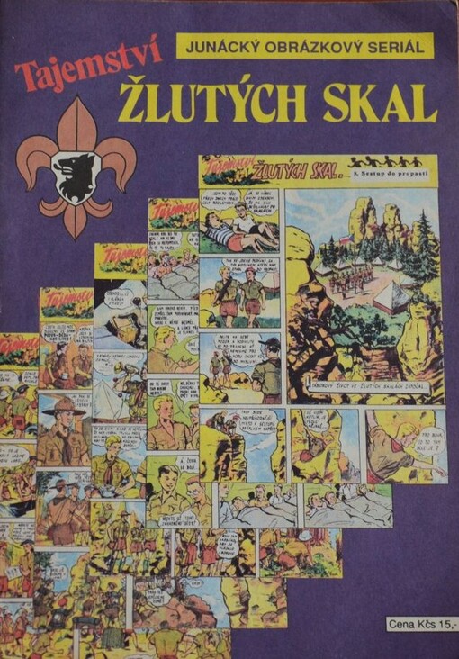 Tajemství žlutých skal: Junácký obrázkový seriál