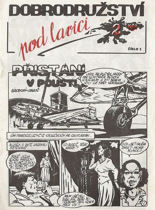 Přistání v poušti