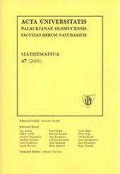 Acta Universitatis Palackianae Olomucensis. Facultas philosophica. Philologica. Neerlandica