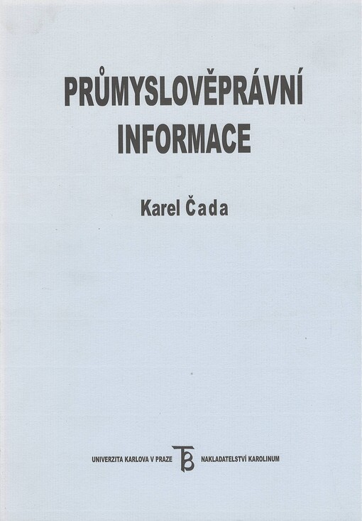 Průmyslověprávní informace