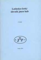 Latinsko-český slovník jmen hub